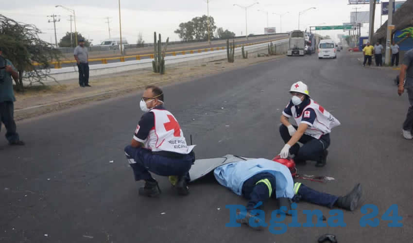 Ezequiel Palomo Muñoz se mató al estrellarse contra un tráiler en la carretera federal 45 norte