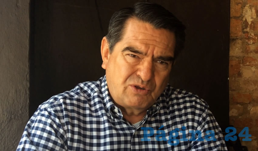 El presidente estatal de Morena, Hugo Rodríguez, pidió a la Comisión de Honor y Justicia realizar una auditoría a las finanzas del partido por el ejercicio indebido de casi 30 mdp/Foto: Francisco Tapia