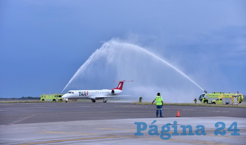 La operaci&oacute;n del Aeropuerto Internacional Jes&uacute;s Ter&aacute;n Peredo se realiza con estricto apego a los protocolos sanitarios que dispuso la Secretar&iacute;a de Salud