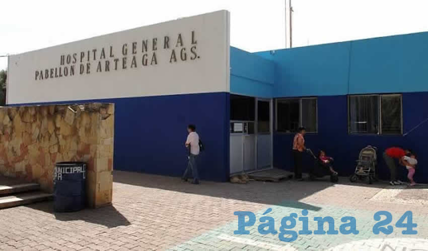Jorge Macías Maravilla “El Padrecito, de 50 años, fue internado en el Hospital General de Pabellón de Arteaga