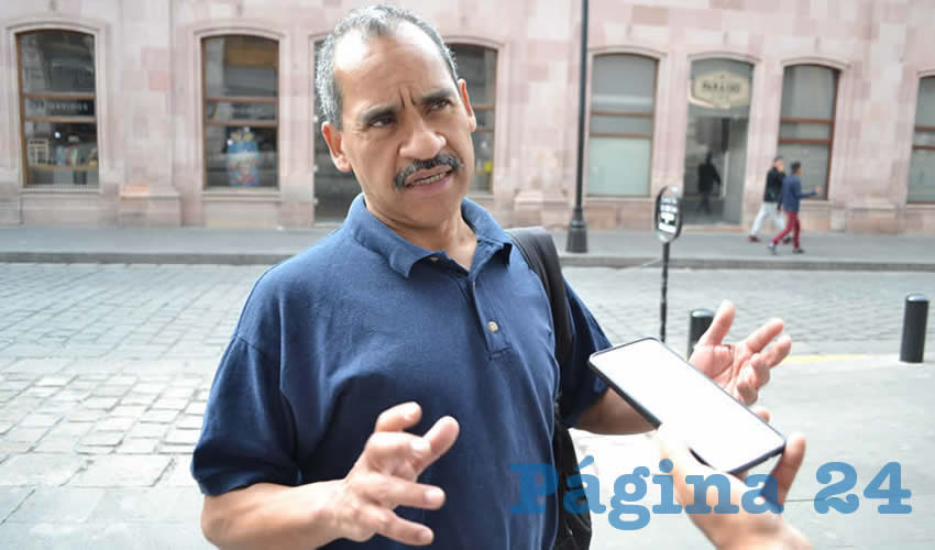 Jaime Robledo Martínez, encargado del Centro de Documentación de la Fototeca Zacatecas “Pedro Valtierra” (Foto: Merari Martínez)