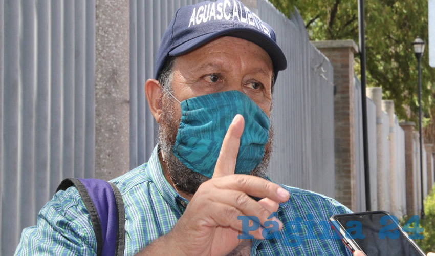 Tom&aacute;s Pedroza, l&iacute;der nacional de G7 (Foto: Juan Fernando Reyes Ortega)