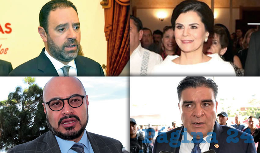 Alejandro Tello Cristerna | Cristina Rodríguez de Tello Francisco | José Murillo Ruiseco | Ismael Camberos Hernández
