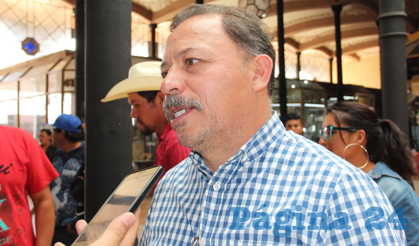 Alejandro Rivera Nieto, líder del Sindicato Independiente de Trabajadores el Estado de Zacatecas (Foto: Archivo Página 24)