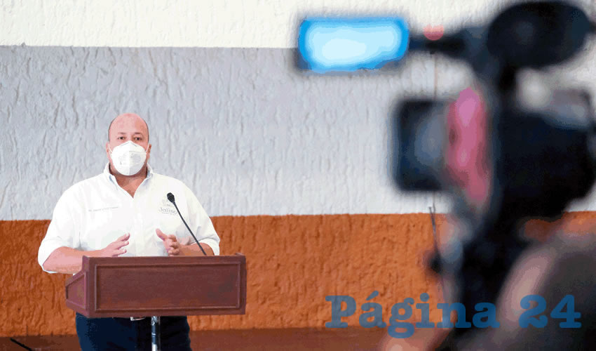 En Jalisco la pandemia causada por Covid-19 acabó con al menos 70 mil empleos. Y para evitar que siga esa tendencia habrá una bolsa a fondo perdido para micro y pequeñas empresas, adelantó el gobernador Enrique Alfaro/Foto: Cortesía