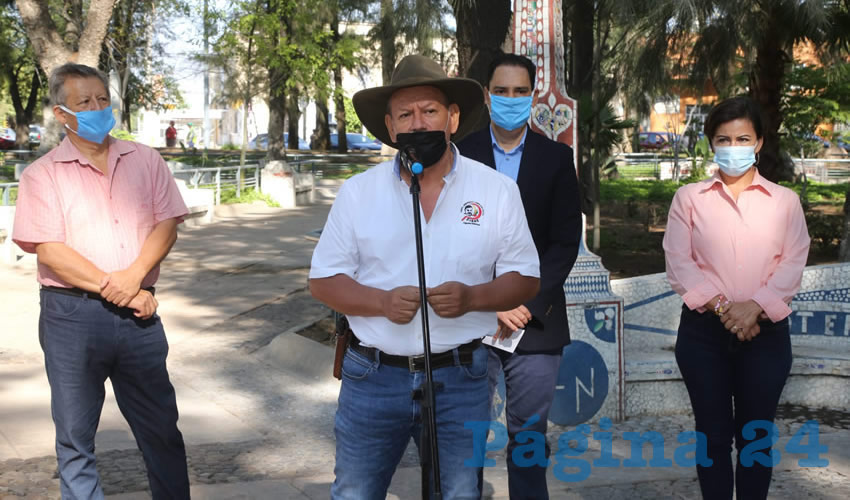 Cecilio &Aacute;vila Garc&iacute;a, l&iacute;der del Frente Aut&eacute;ntico del Campo (Foto: Eddylberto Lu&eacute;vano Santill&aacute;n)