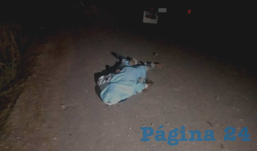 El faltan percance ocurrió anoche en la calle Gabriel Espinoza, en la comunidad San Miguelito