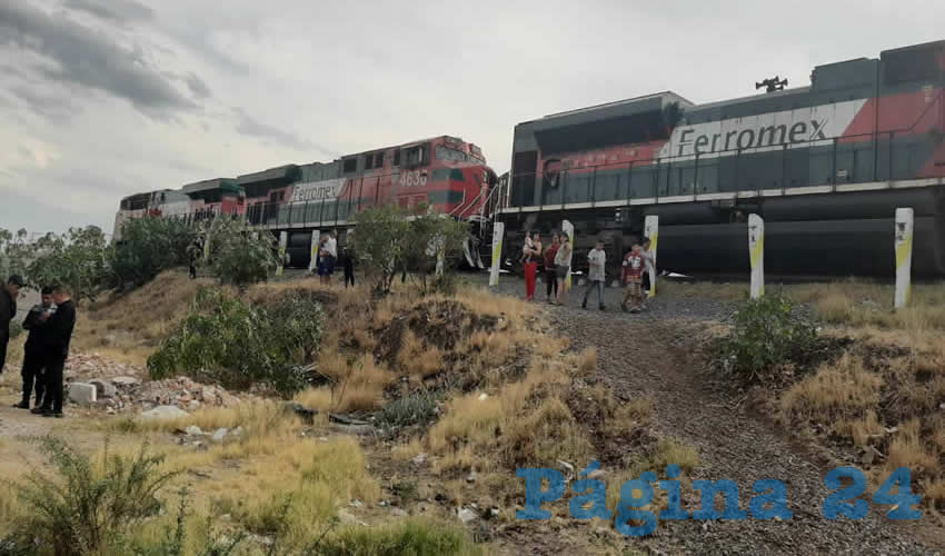 Las evidencias apuntan a que Roberto Bárcenas Sánchez sufrió graves heridas cuando intentaba robar material del gusano de acero, pero su esposa asegura que sólo intentaba cruzar las vías y fue atropellado