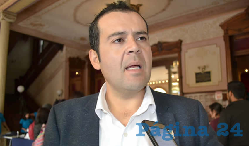 Ulises Mejía Haro, presidente municipal de Zacatecas (Foto: Archivo Página 24)