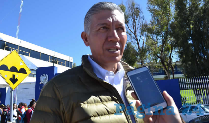 Francisco Carrillo Pasillas, director del Instituto Zacatecano para la Construcción de Escuelas (Foto: Archivo Página 24)