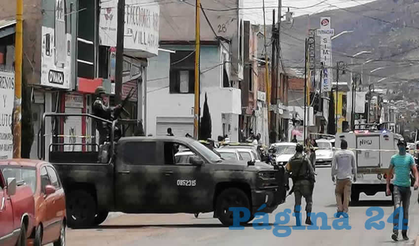 Al lugar llegó la Policía Ministerial, Estatal Preventiva, Metropolitana, Municipal y la Guardia Nacional