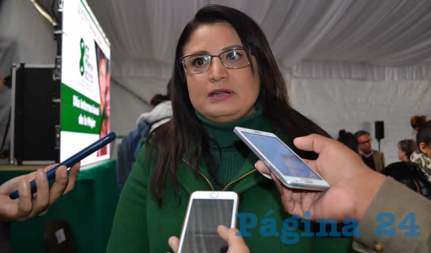 Adriana Rivero Garza, titular de la Secretaría de las Mujeres (Foto: Archivo Página 24)