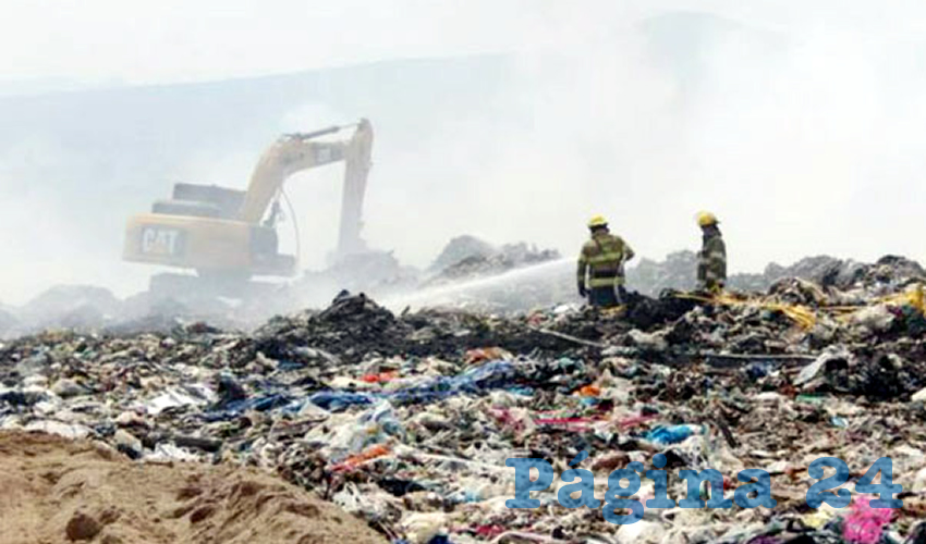 En 2019 un incendio devastó la mayor parte del vertedero Los Laureles ubicado en Tonalá; en ese entonces, el gobierno del estado en coordinación con los ayuntamientos habían anunciado la creación de una agencia metropolitana para atender la producción de basura en la ciudad, pero esto quedó en el olvido/Foto: Cortesía