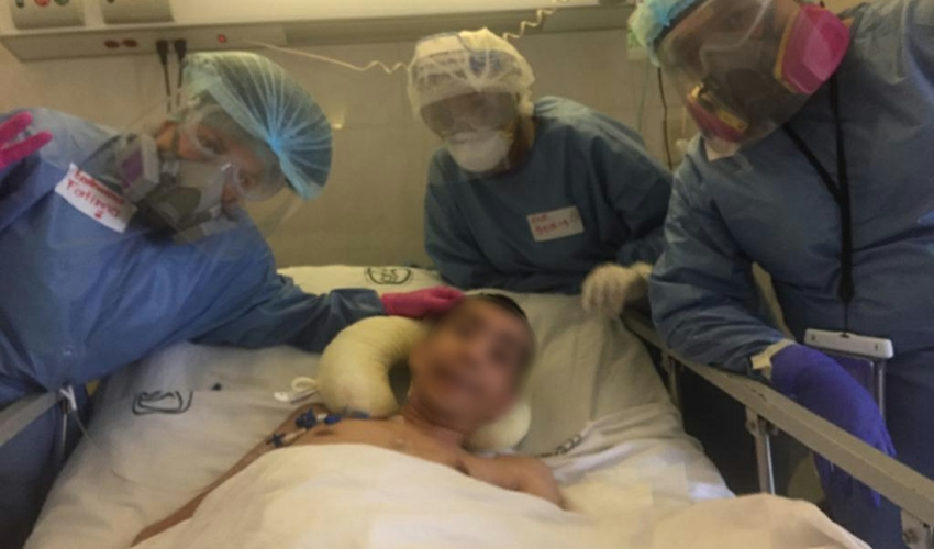 Los médicos entregan a las familias información sobre el diagnóstico, tratamiento y pronóstico de cada paciente con COVID-19, en horarios matutino y vespertino