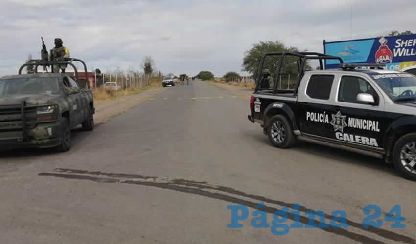 El arribo de los policías a la comunidad Río Frió