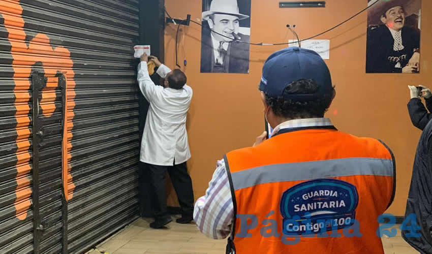 La Direcci&oacute;n de Regulaci&oacute;n Sanitaria de la Secretar&iacute;a de Salud cerr&oacute; temporalmente el bar situado en avenida Convenci&oacute;n Sur 1012 