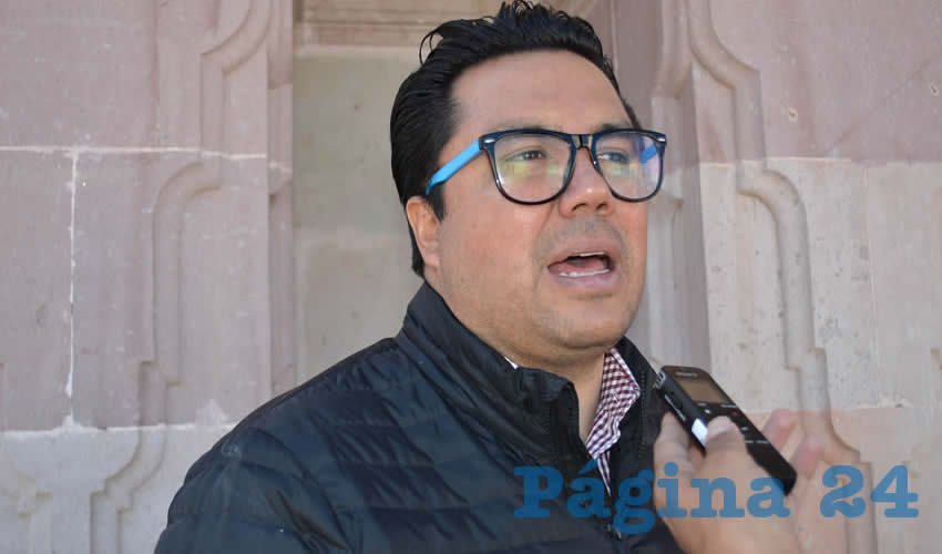 Omar Carrera Pérez, diputado local por el Movimiento Regeneración Nacional (Foto: Archivo Página 24)