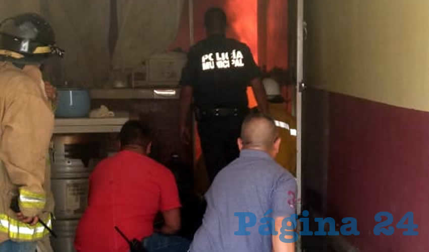 El siniestro ocurrió en la calle Álvaro Obregón, en el barrio de Carboneras
