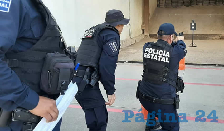 La SSPE implementó una capacitación permanente en un stand de tiro virtual, la cual será reforzada con prácticas de tiro a fuego real