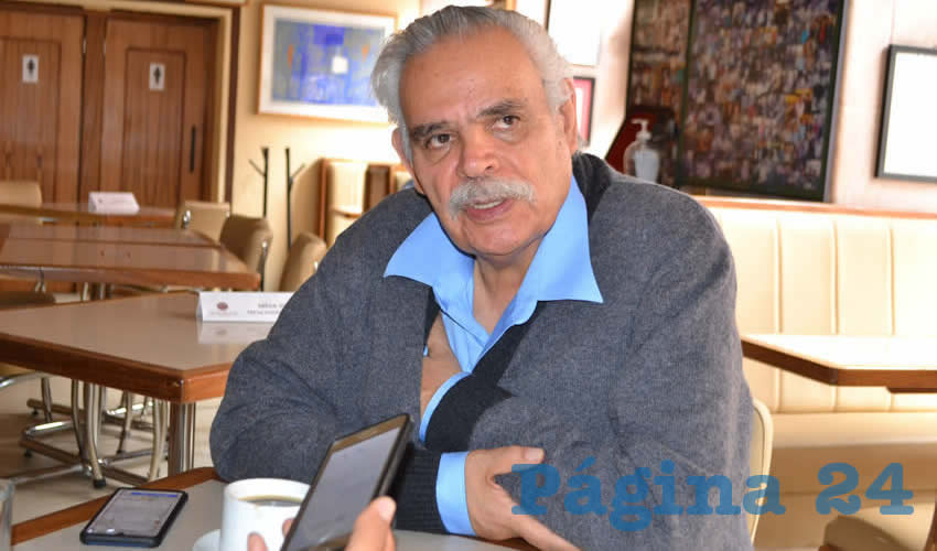 Luis Medina Lizalde (Foto: Merari Martínez)