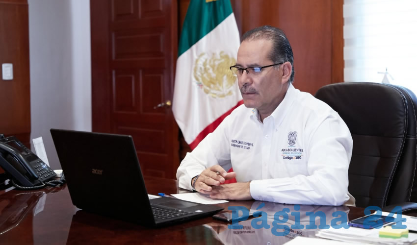Mart&iacute;n Orozco Sandoval, gobernador de Aguascalientes (Foto: Tomada de Twitter)