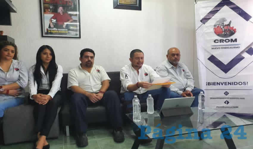 Los de la CROM acusan a CATEM de seguir fines “partidistas” (Foto: Tomada de Facebook)