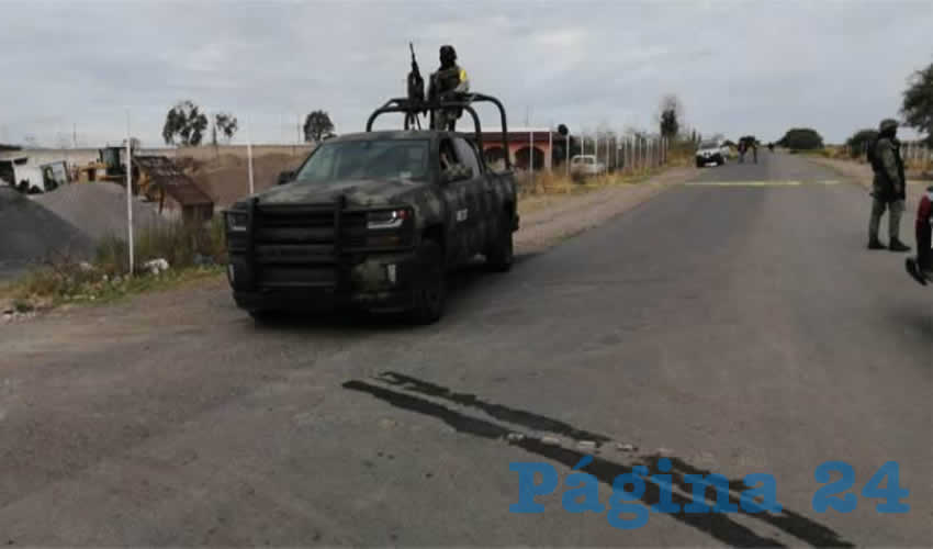 El arribo de los militares