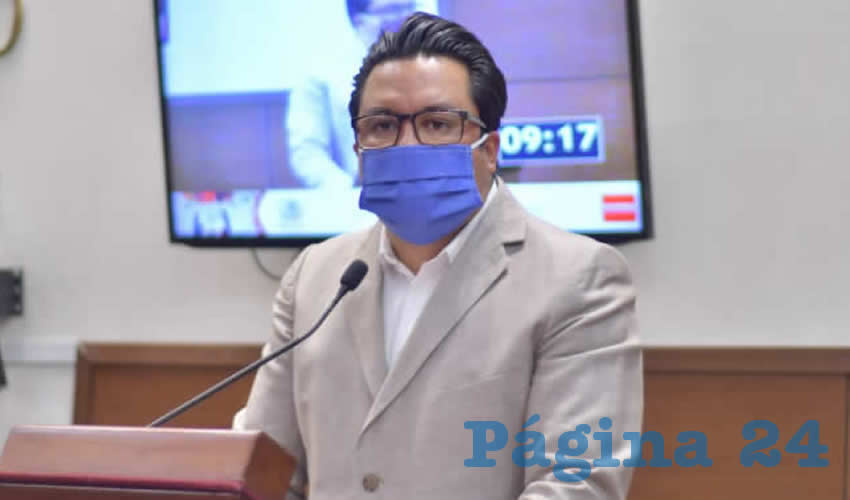 Omar Carrera Pérez, diputado local por Movimiento Regeneración Nacional (Foto: Cortesía)