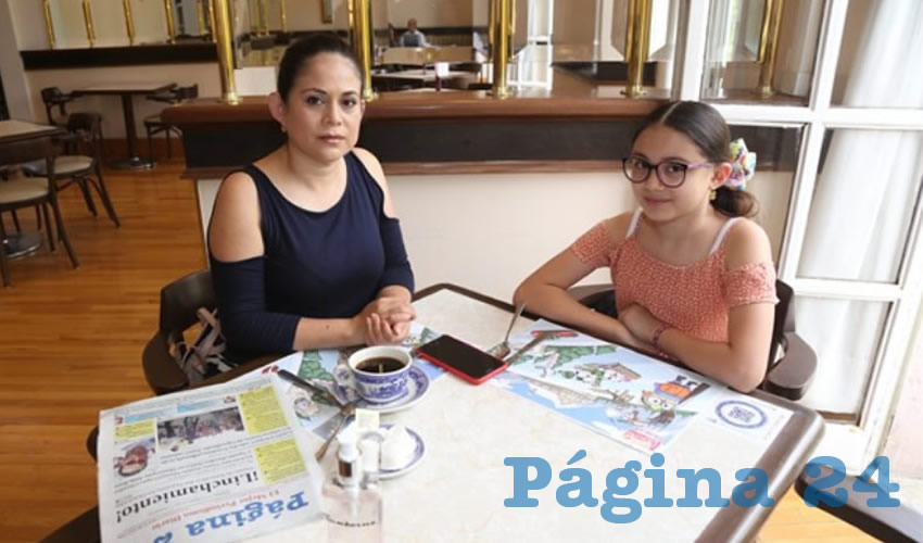 Marissa Quijano Galicia y su hija Luisa Fernanda Macías Quijano compartieron el pan y la sal en Sanborns Francia