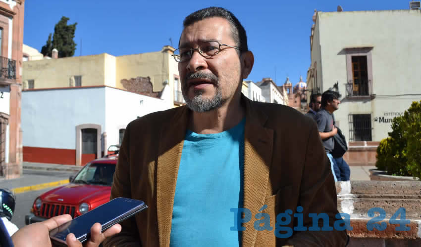 Gerardo Mata Chávez, activista (Foto: Archivo Página 24)