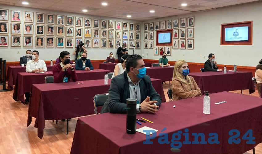 El Consejo Consultivo del Itei fue quien realizó y aplicó las pruebas, en el Poder Legislativo/Foto: Cortesía