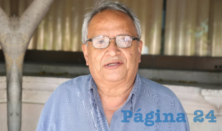 Jesús Torres Luévano, secretario general del Sindicato Único de Trabajadores Estatales y Municipales de Aguascalientes
