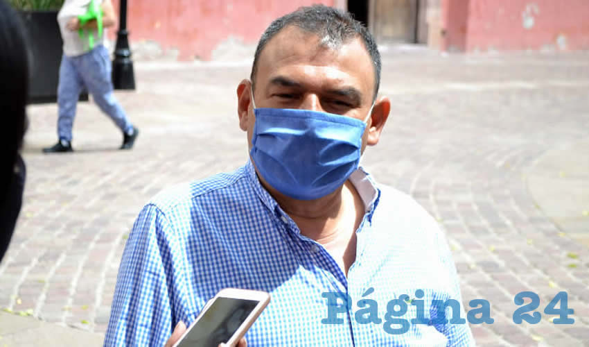 Pedro Martínez Flores, diputado local (Foto Merari Martínez)