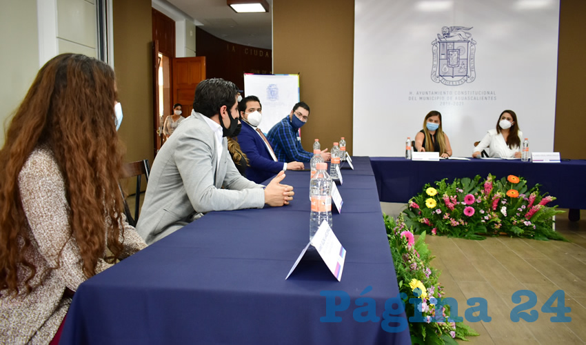 La alcaldesa confío en que con la participación activa de los jóvenes se consolidarán los procesos de cambio que nuestra sociedad necesita