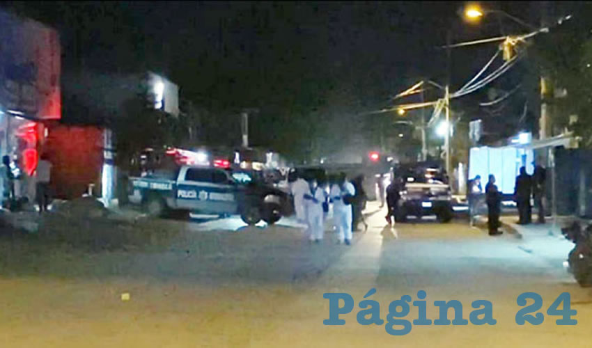El comando armado atacó en la calle Carril, entre Durazno y Santa Eduwiges, en la colonia Santa Paula/Foto: Especial