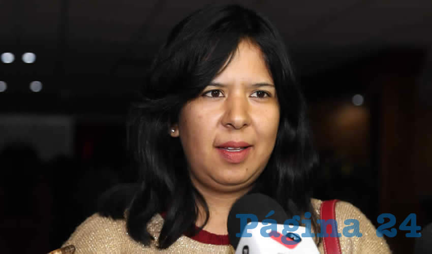 Viridiana Amaya Guerrero, presidenta de la Asociación de Padres de Familia (Foto: Archivo)
