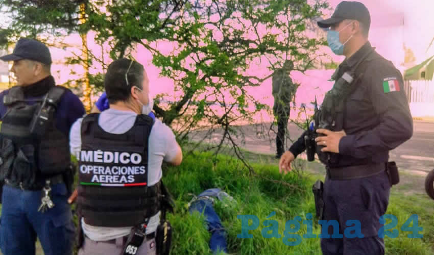 El terrible deceso ocurrió en avenida Siglo XXI, frente a la clínica del ISSSTE Ojocaliente