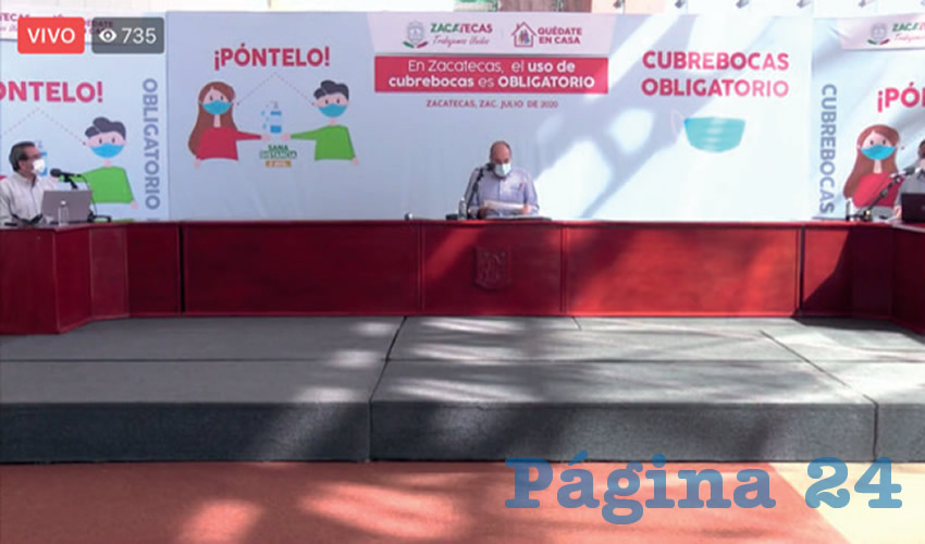 Gilberto Breña Cantú, recalcó la invitación a la población en general para que no relajen ni disminuyan las medidas sanitarias, sobre todo para evitar que siga escalando el número de contagios en la mayoría de los municipios, lo que ha causado el paro, casi total, de las actividades cotidianas, laborales y económicas del estado (Foto: Cortesía)