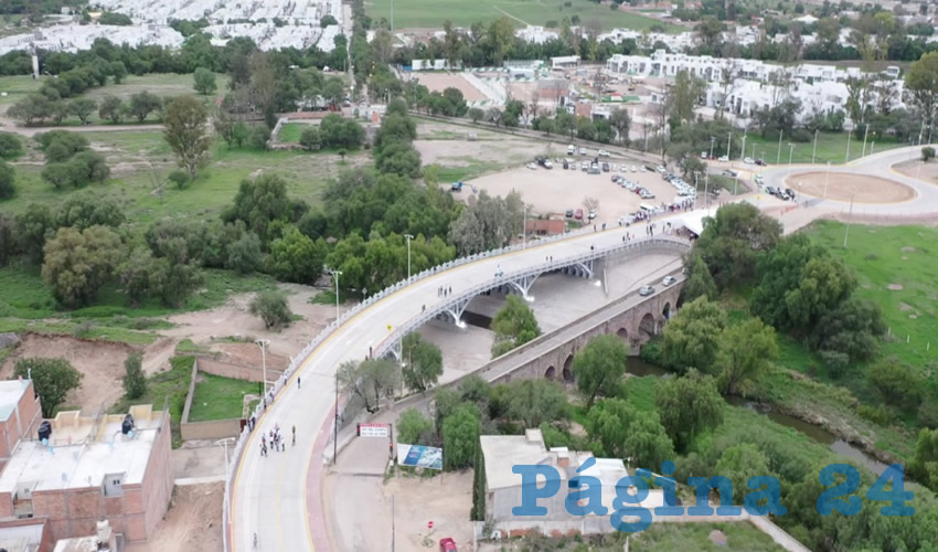 A finales de este año se estará concluyendo con el proyecto de restauración que se está llevando a cabo en el antiguo puente