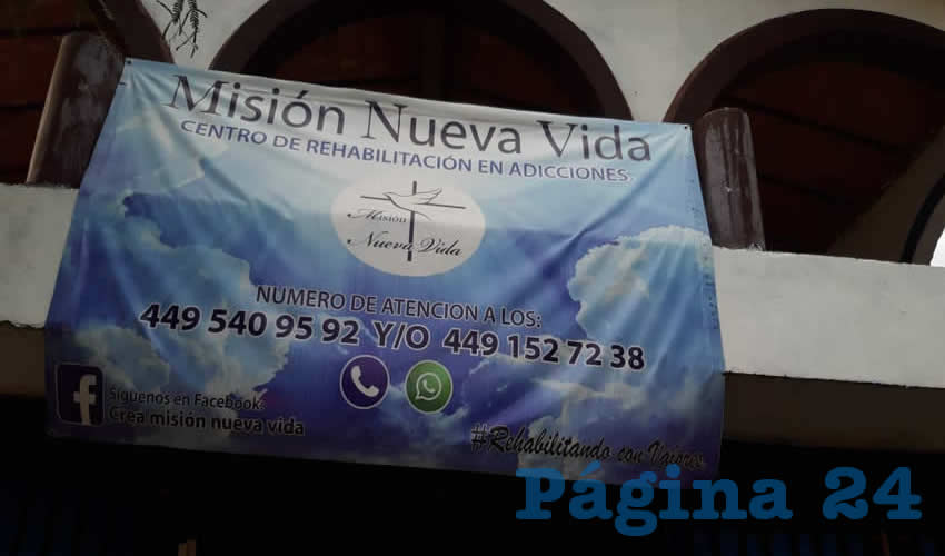 El deceso se registró en el llamado centro de rehabilitación Misión Nueva Vida, en la comunidad Las Ánimas, en Pabellón de Arteaga