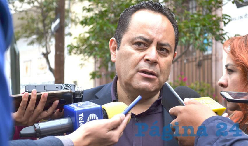 Antonio Caldera Alaniz, titular de la Dirección Estatal de Protección Civil (PC) (Foto Archivo Página 24)