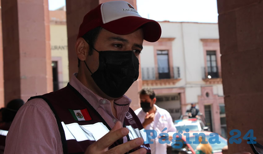 Ulises Mejía Haro, presidente municipal de Zacatecas (Foto Archivo Página 24)
