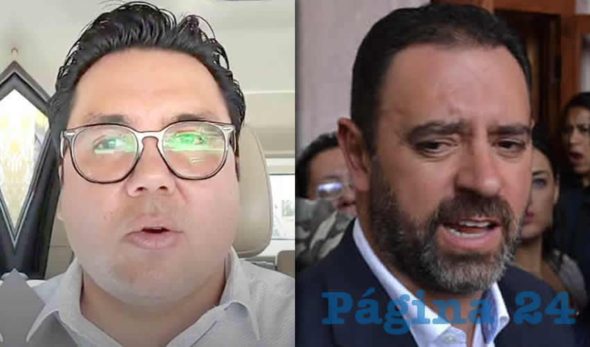 Omar Carrera Pérez, diputado local por Morena | Alejandro Tello Cristerna, Gobernador de Zacatecas
