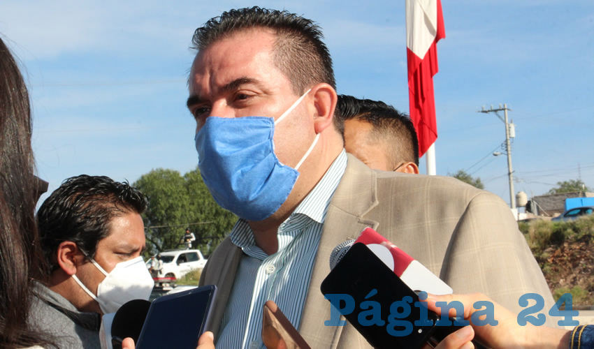 Luis Fernando Maldonado Moreno, titular de la Secretaría del Agua y Medio Ambiente (SAMA) (Foto Archivo Página 24)