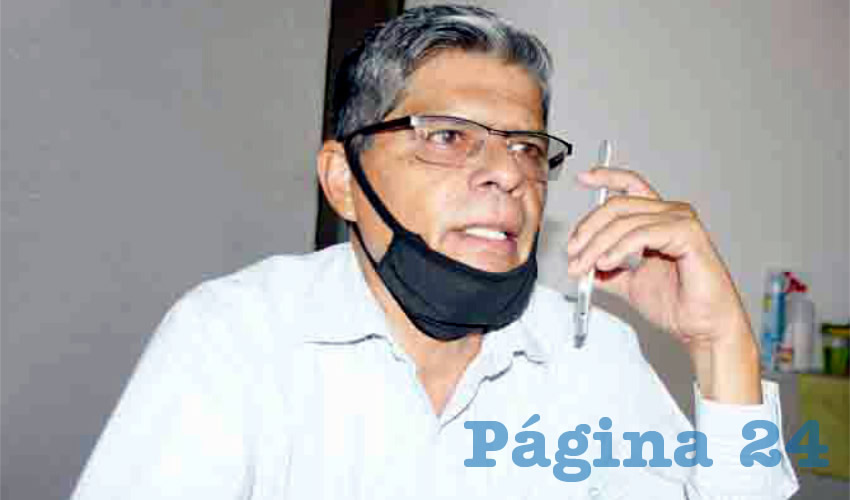 Ernesto Ángel Macías, regidor por MC en Tonalá, señaló que se optimizaron los recursos del municipio en las áreas administrativas, lo que les permitió tener un equilibrio en los gastos, lo que –según presumió– no había ocurrido en anteriores trienios/Foto: Francisco Tapia