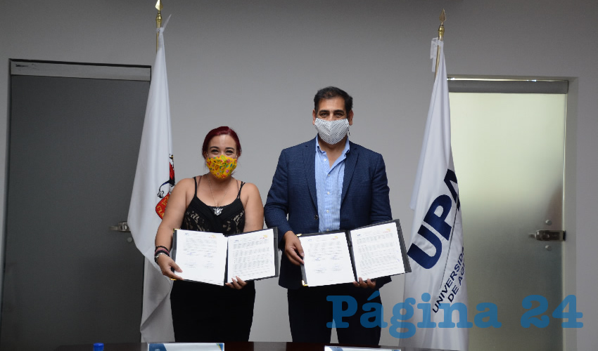 La gerente administrativa de X-NOX, señaló que con la sinergia que se generará con la UPA, se podrán registrar más patentes de la empresa en la localidad