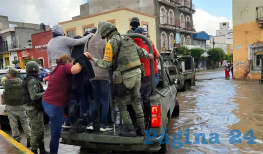 Los militares apoyaron a los ciudadanos