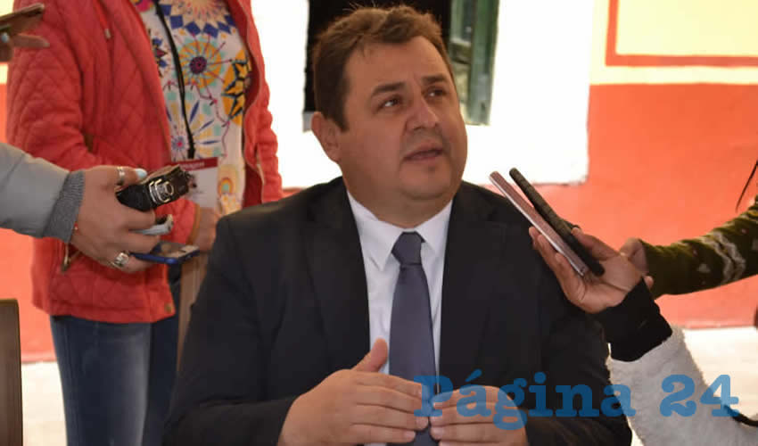 Antonio Guzmán, rector de la UAZ (Foto Archivo Página 24)