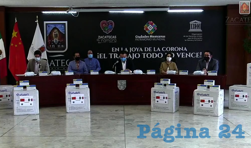Estos insumos se entregarán en las unidades médicas, casetas sanitarias, comercios, tianguis, mercados, así como en los poco más de 70 filtros sanitarios colocados en diversas partes del municipio (Foto Cortesía)