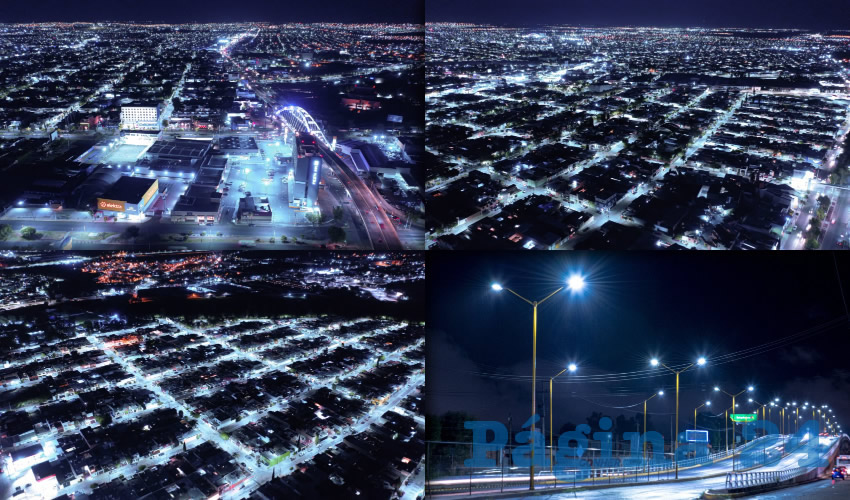 El reemplazo de luminarias se est&aacute; llevando a cabo del centro de la ciudad hacia afuera